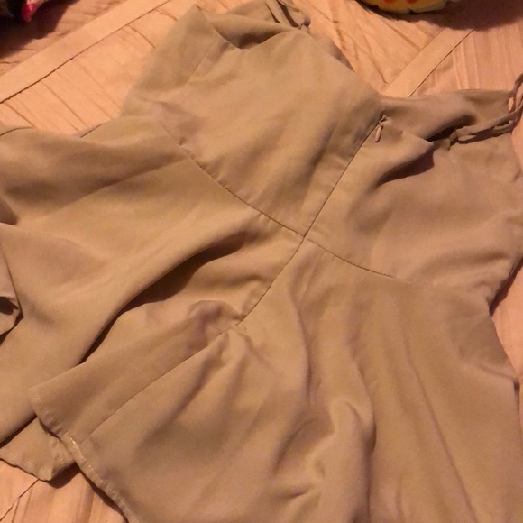 If by the sea tan knot top - Picture 3 of 4